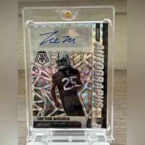 2020 Panini Mosaic - Tre'von
Moehrig Rookie Autographs (AU, RC)